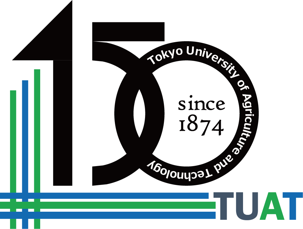 東京農工大学創基150周年ロゴ