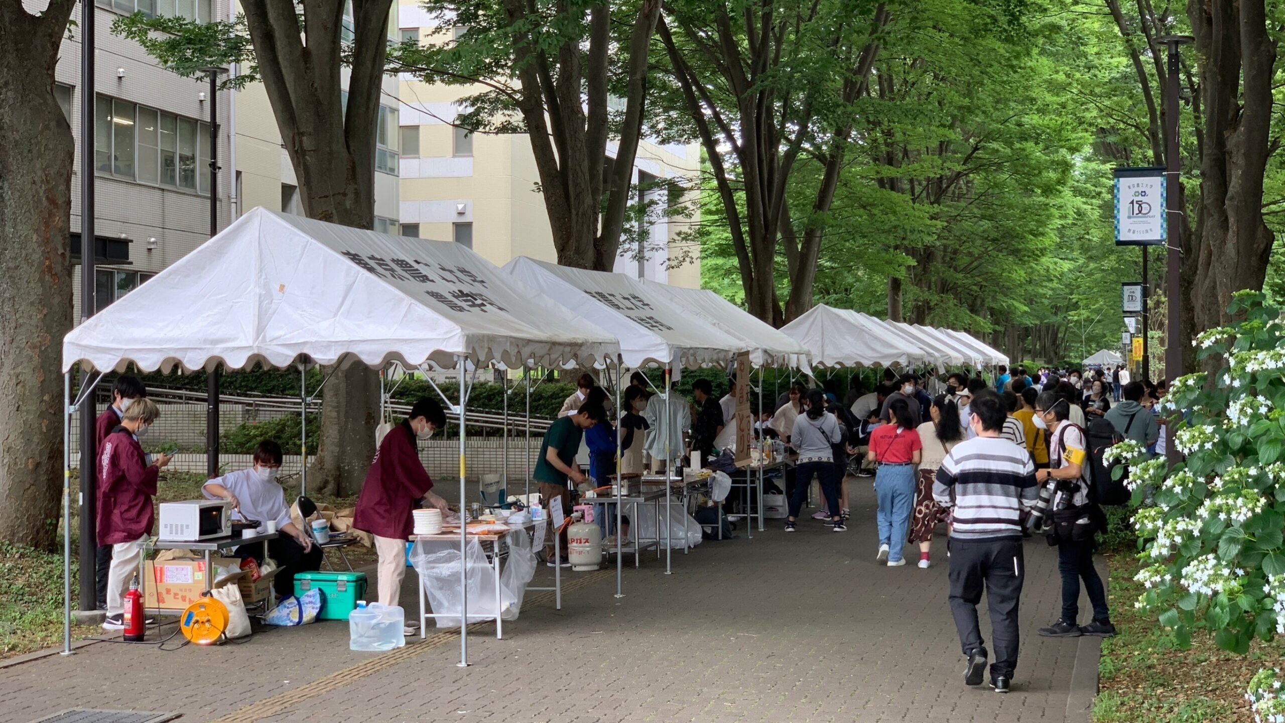 皐槻祭の様子